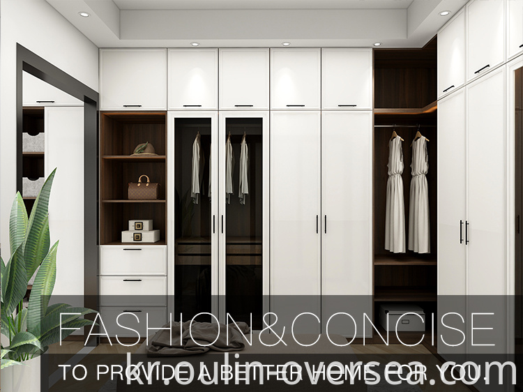 New hot selling modern customization wardrobe closet cabinet